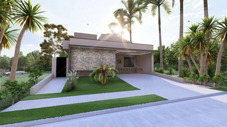 Imagem Casa com 3 Quartos à Venda, 212 m² em Santorini Residencial Club - Paulínia Imagem Casa com 3 Quartos à Venda, 212 m² em Santorini Residencial Club - Paulínia