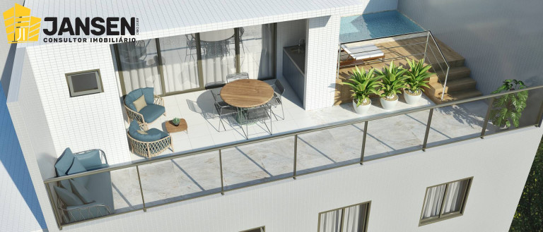 Imagem Apartamento com 2 Quartos à Venda, 61 m² em João Agripino - João Pessoa