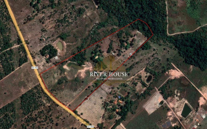 Imagem Chácara com 4 Quartos à Venda, 100.000 m² em Zona Rural - Cuiabá