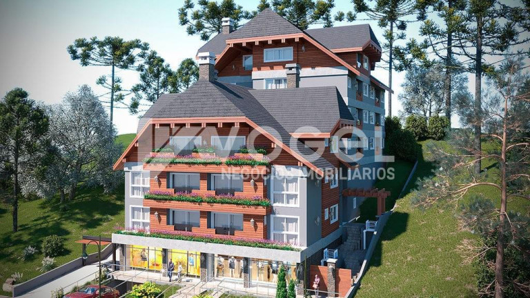 Imagem Apartamento com 2 Quartos à Venda, 74 m² em Centro - Gramado Imagem Apartamento com 2 Quartos à Venda, 74 m² em Centro - Gramado