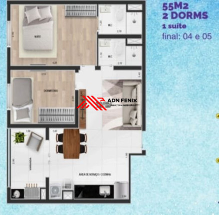 Imagem Apartamento com 2 Quartos à Venda, 55 m² em Vila Rosália - Guarulhos Imagem Apartamento com 2 Quartos à Venda, 55 m² em Vila Rosália - Guarulhos