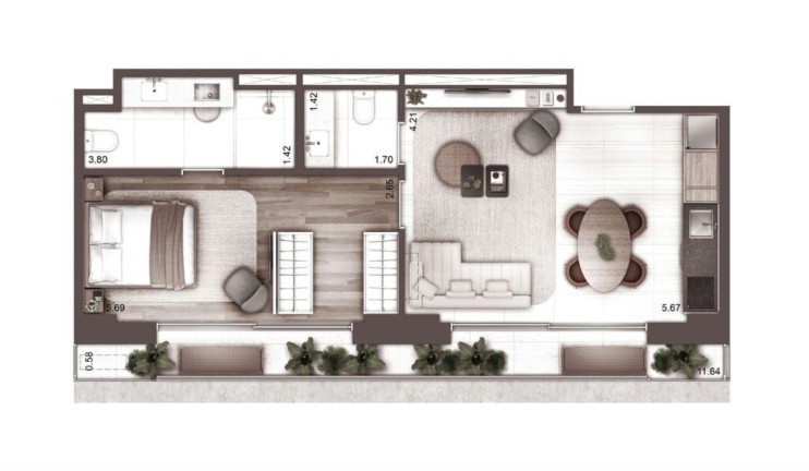 Imagem Imóvel com 2 Quartos à Venda, 123 m² em Higienópolis - São Paulo