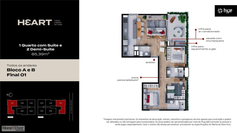 Imagem Apartamento com 3 Quartos à Venda, 86 m² em Mercês - Curitiba Imagem Apartamento com 3 Quartos à Venda, 86 m² em Mercês - Curitiba