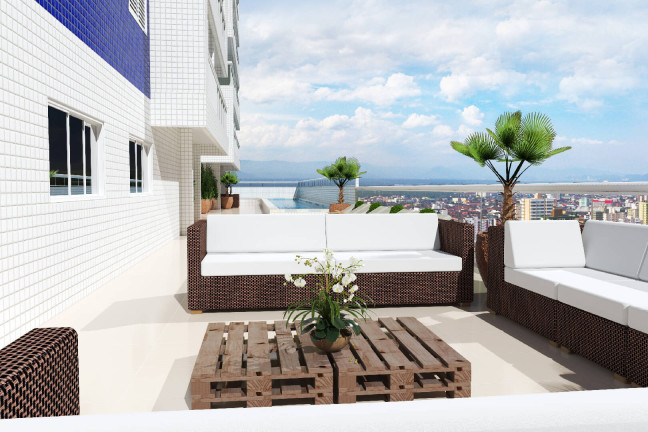 Imagem Apartamento com 3 Quartos à Venda, 106 m² em Aviação - Praia Grande