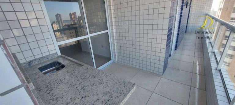 Imagem Apartamento com 2 Quartos à Venda, 75 m² em Guilhermina - Praia Grande