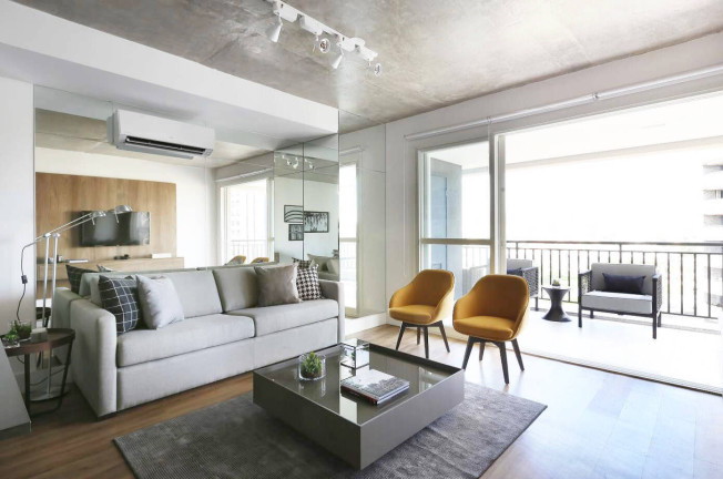 Apartamento com 1 Quarto para Alugar, 70 m² em Cidade Monções - São Paulo