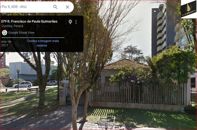 Terreno à Venda, 360 m² em Ahu - Curitiba