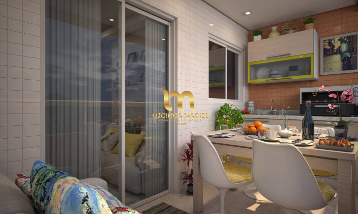 Imagem Apartamento com 2 Quartos à Venda, 87 m² em Guilhermina - Praia Grande
