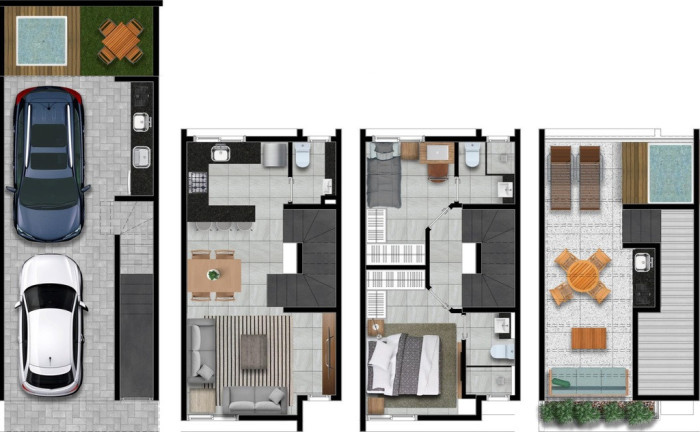 Imagem Casa de Condomínio com 3 Quartos à Venda, 186 m² em Campo Belo - São Paulo