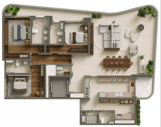Imagem Apartamento com 4 Quartos à Venda, 225 m² em Paraíso - São Paulo Imagem Apartamento com 4 Quartos à Venda, 225 m² em Paraíso - São Paulo