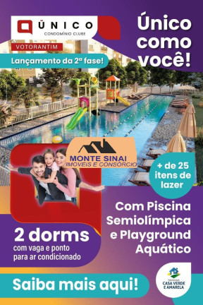 Imagem Apartamento com 2 Quartos à Venda,  em Vila Santo Antônio - Votorantim