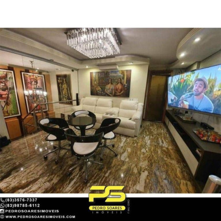 Imagem Cobertura com 5 Quartos à Venda, 312 m² em Tambaú - João Pessoa Imagem Cobertura com 5 Quartos à Venda, 312 m² em Tambaú - João Pessoa
