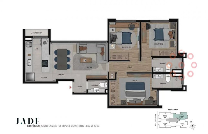 Imagem Apartamento com 3 Quartos à Venda, 85 m² em Lourdes - Belo Horizonte