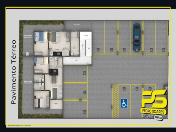 Imagem Apartamento com 2 Quartos à Venda, 54 m² em Aeroclube - João Pessoa Imagem Apartamento com 2 Quartos à Venda, 54 m² em Aeroclube - João Pessoa