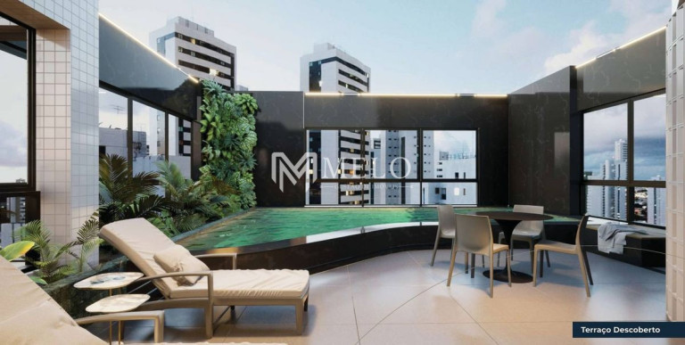 Imagem Apartamento com 2 Quartos à Venda, 70 m² em Rosarinho - Recife