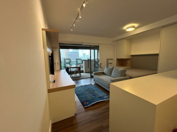 Imagem Apartamento com 1 Quarto à Venda, 41 m² em Brooklin - São Paulo Imagem Apartamento com 1 Quarto à Venda, 41 m² em Brooklin - São Paulo