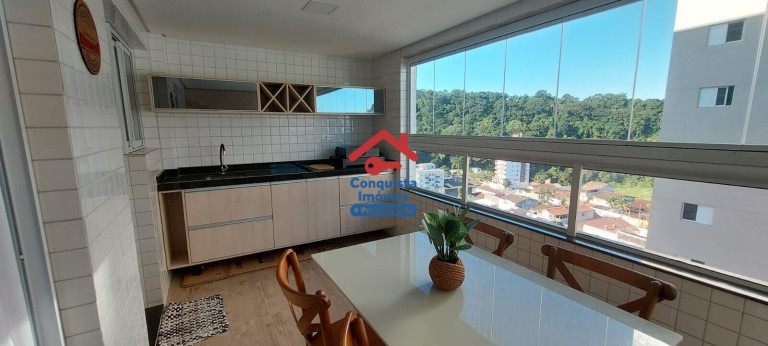 Apartamento com 3 Quartos à Venda, 120 m² em Canto Do Forte - Praia Grande