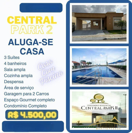Imagem Casa de Condomínio com 3 Quartos à Venda, 140 m² em Parque Das Nações - Parnamirim Imagem Casa de Condomínio com 3 Quartos à Venda, 140 m² em Parque Das Nações - Parnamirim
