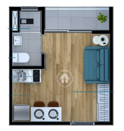 Imagem Imóvel com 1 Quarto à Venda, 18 m² em Vila Ema - São Paulo Imagem Imóvel com 1 Quarto à Venda, 18 m² em Vila Ema - São Paulo