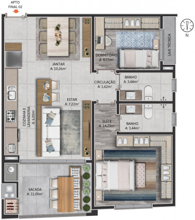 Imagem Apartamento com 2 Quartos à Venda, 83 m² em Parque Dos Vinhedos - Caxias Do Sul Imagem Apartamento com 2 Quartos à Venda, 83 m² em Parque Dos Vinhedos - Caxias Do Sul