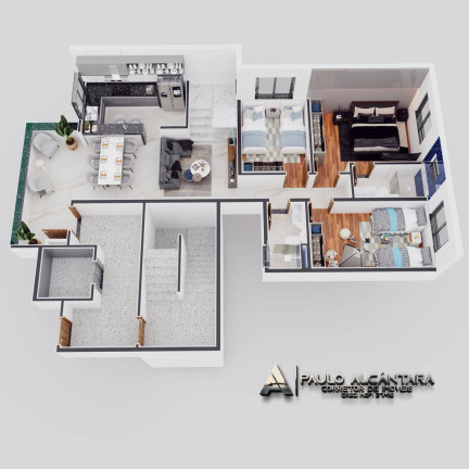 Imagem Apartamento com 3 Quartos à Venda, 95 m² em Iguaçu - Ipatinga