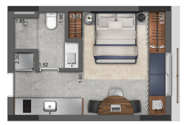 Imagem Apartamento com 1 Quarto à Venda, 60 m² em Jardim Paulista - São Paulo Imagem Apartamento com 1 Quarto à Venda, 60 m² em Jardim Paulista - São Paulo