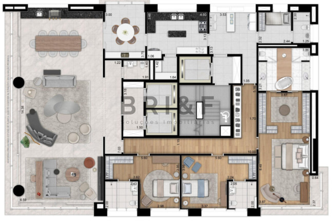 Imagem Apartamento com 3 Quartos à Venda, 335 m² em Itaim Bibi - São Paulo Imagem Apartamento com 3 Quartos à Venda, 335 m² em Itaim Bibi - São Paulo