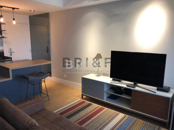 Apartamento com 1 Quarto para Alugar, 42 m² em Brooklin - São Paulo