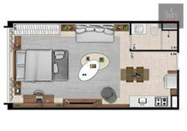 Imagem Apartamento com 1 Quarto à Venda, 39 m² em Vila Romana - São Paulo