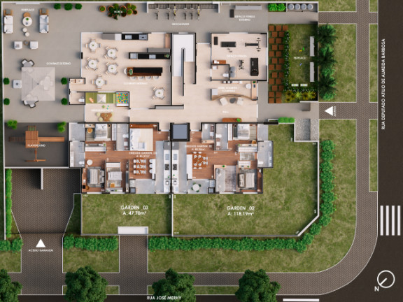 Imagem Cobertura com 3 Quartos à Venda, 129 m² em Boa Vista - Curitiba