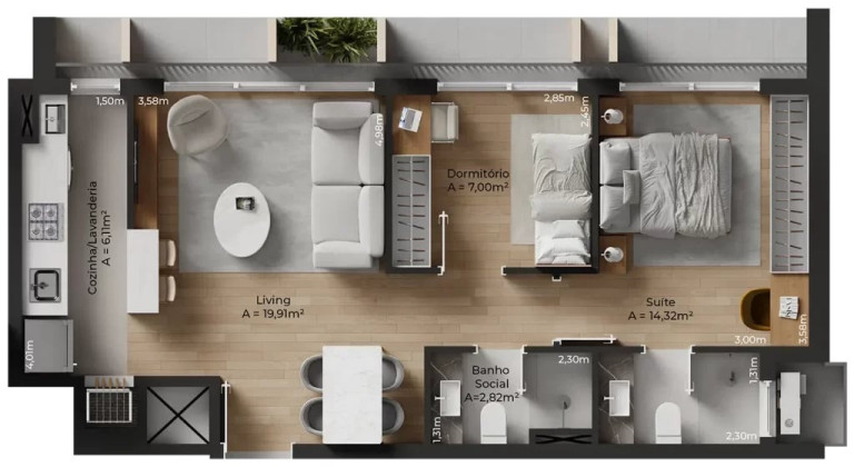 Imagem Imóvel com 1 Quarto à Venda, 25 m² em Praia De Belas - Porto Alegre Imagem Imóvel com 1 Quarto à Venda, 25 m² em Praia De Belas - Porto Alegre
