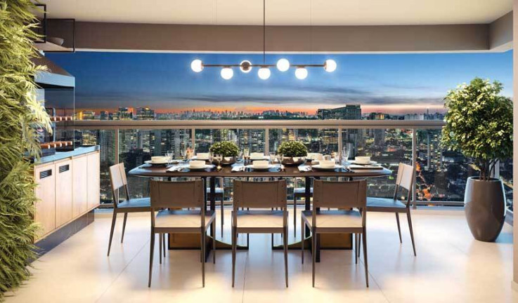 Imagem Apartamento com 4 Quartos à Venda, 142 m² em Jardim Das Acácias - São Paulo