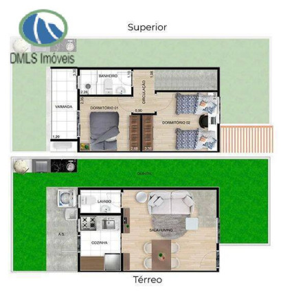 Imagem Casa com 2 Quartos à Venda, 60 m² em Chácara Real (caucaia Do Alto) - Cotia Imagem Casa com 2 Quartos à Venda, 60 m² em Chácara Real (caucaia Do Alto) - Cotia