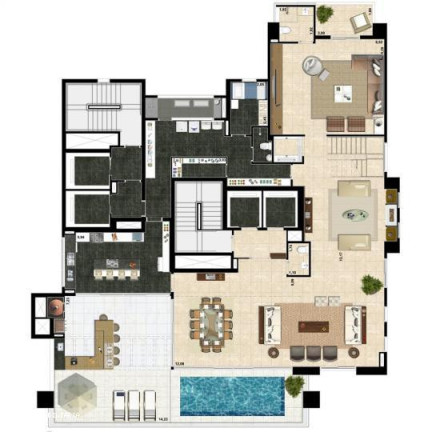Imagem Apartamento com 4 Quartos à Venda, 326 m² em Anália Franco - São Paulo Imagem Apartamento com 4 Quartos à Venda, 326 m² em Anália Franco - São Paulo