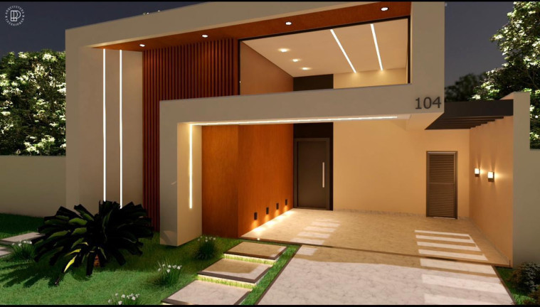 Imagem Casa de Condomínio com 3 Quartos à Venda, 182 m² em Residencial Alphaville Iii - Campo Grande
