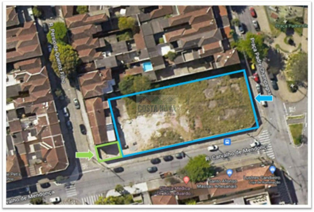 Imagem Terreno à Venda, 1.682 m² em Encruzilhada - Santos Imagem Terreno à Venda, 1.682 m² em Encruzilhada - Santos