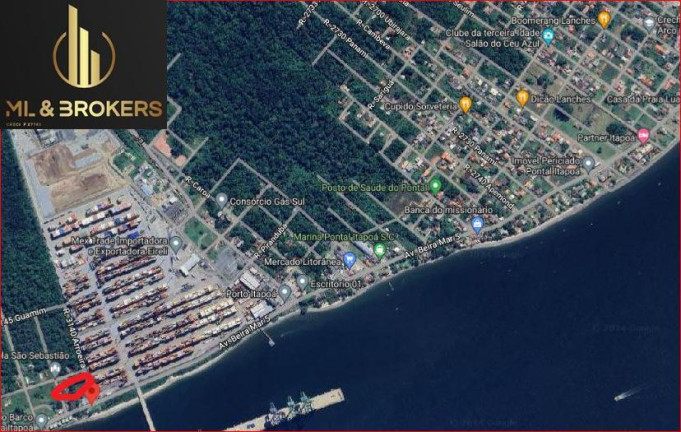 Terreno à Venda, 528 m² em Figueira Do Pontal - Itapoa