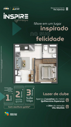 Imagem Cobertura com 3 Quartos à Venda, 82 m² em Vila Esperança - São Paulo Imagem Cobertura com 3 Quartos à Venda, 82 m² em Vila Esperança - São Paulo