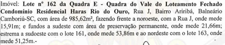 Imagem Terreno à Venda, 985 m² em Ariribá - Balneário Camboriú