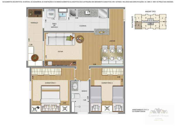 Imagem Apartamento com 2 Quartos à Venda, 55 m² em Baeta Neves - São Bernardo Do Campo