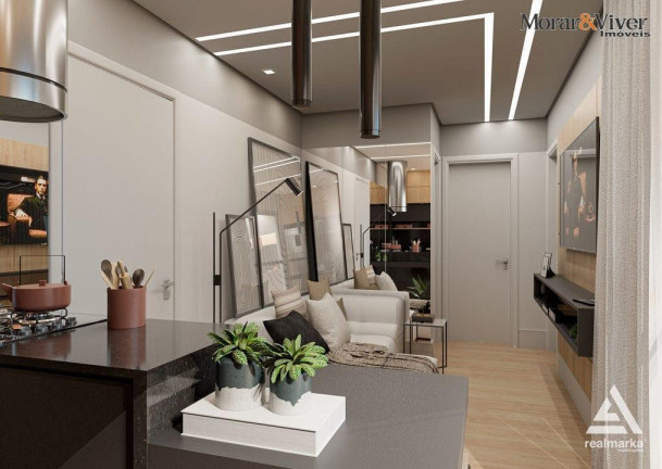 Imagem Apartamento com 2 Quartos à Venda, 51 m² em Hauer - Curitiba Imagem Apartamento com 2 Quartos à Venda, 51 m² em Hauer - Curitiba