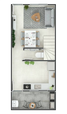 Imagem Sobrado com 2 Quartos à Venda, 51 m² em Jardim Imperador - Praia Grande Imagem Sobrado com 2 Quartos à Venda, 51 m² em Jardim Imperador - Praia Grande