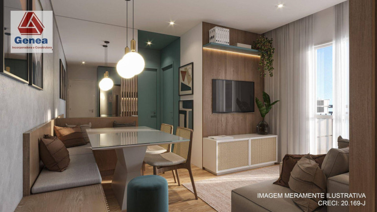 Imagem Apartamento com 2 Quartos à Venda, 43 m² em Fazenda Aya - Suzano