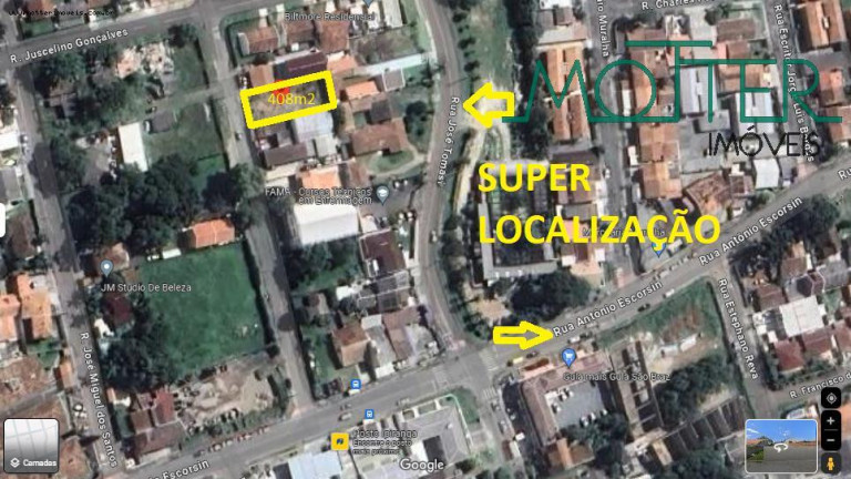 Imagem Terreno à Venda, 408 m² em São Braz - Curitiba