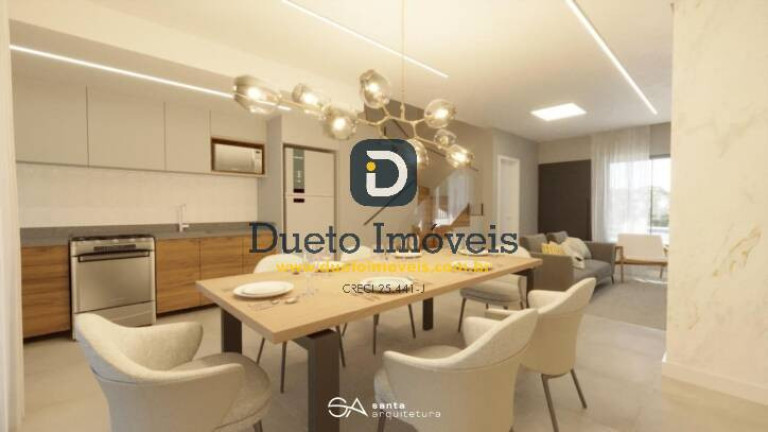 Imagem Sobrado com 3 Quartos à Venda, 119 m² em São João - Santa Maria