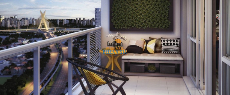 Imagem Apartamento com 1 Quarto à Venda,  em Brooklin - São Paulo