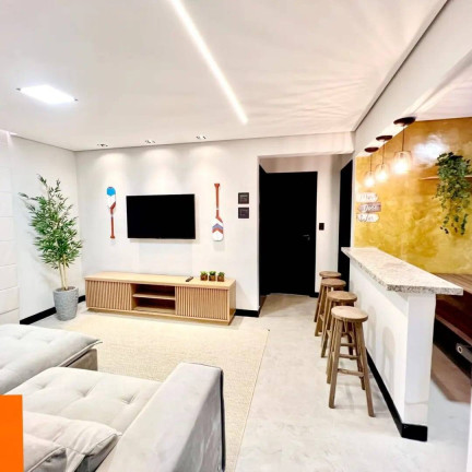 Apartamento com 2 Quartos à Venda, 60 m² em Praia Grande - Ubatuba