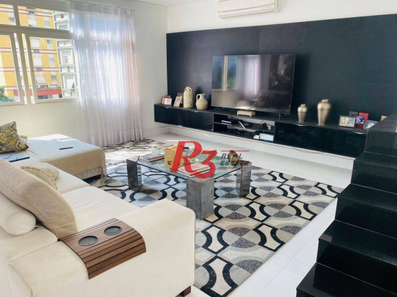 Imagem Cobertura com 5 Quartos à Venda, 406 m² em Aparecida - Santos Imagem Cobertura com 5 Quartos à Venda, 406 m² em Aparecida - Santos