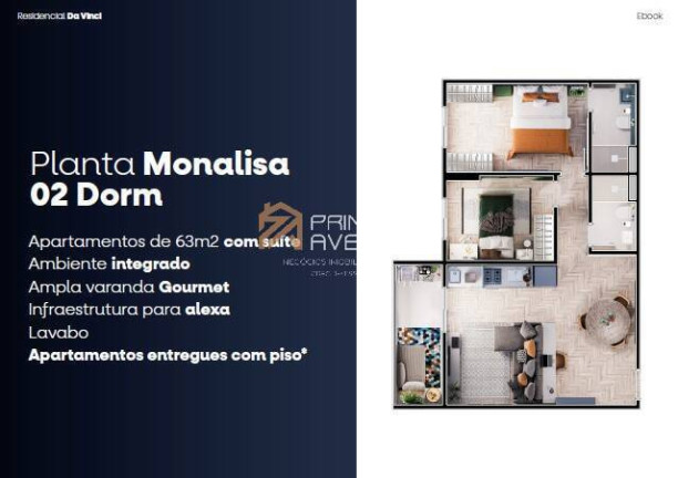 Imagem Apartamento com 2 Quartos à Venda, 63 m² em Centro - São José Dos Campos Imagem Apartamento com 2 Quartos à Venda, 63 m² em Centro - São José Dos Campos