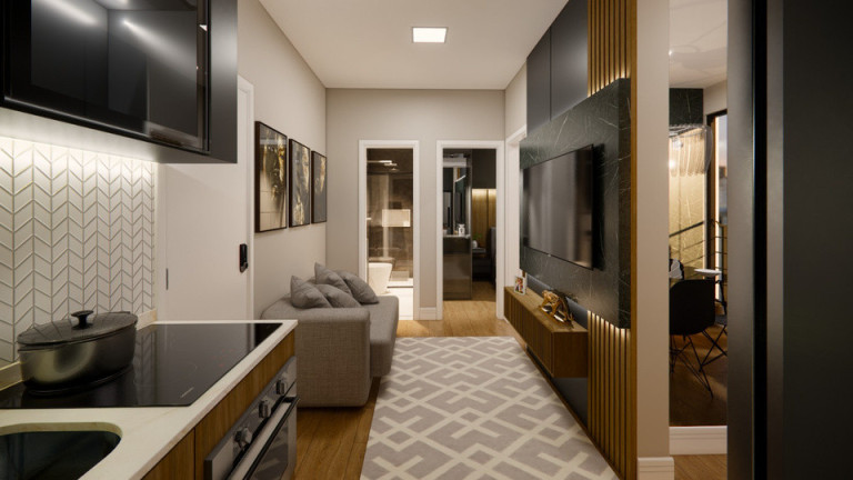 Imagem Apartamento com 3 Quartos à Venda, 55 m² em Mercês - Curitiba Imagem Apartamento com 3 Quartos à Venda, 55 m² em Mercês - Curitiba